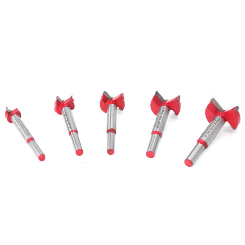 Hartmetall 15-35mm Positionierendes Holzbearbeitungs-Lochsägen-Set Lochfräser Reibahle Bohrer