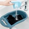 Plastic Anti Slip Thicken All-in-one Washing Board Portable Underwear Washboard Socks Clothes Cleaning Tool Bathroom Accessories