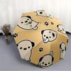 1pc Pug Pattern Automatic Open/Close Umbrella, Windproof, Folding Compact Umbrella with Lightweight Design for Women/Men062