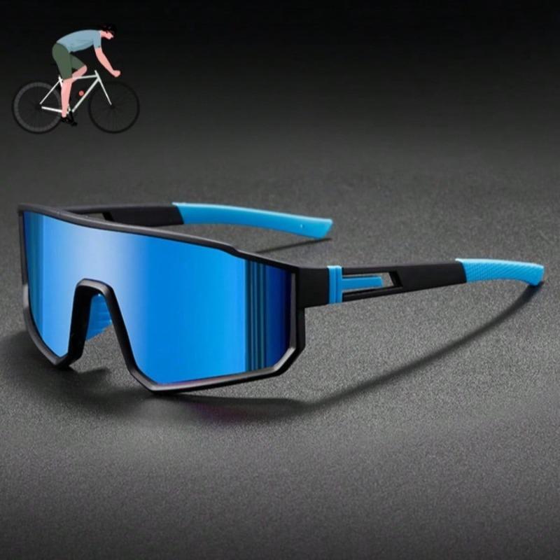 Outdoor Sports Cycling Glasses Large Frame Colorful Sun Protection