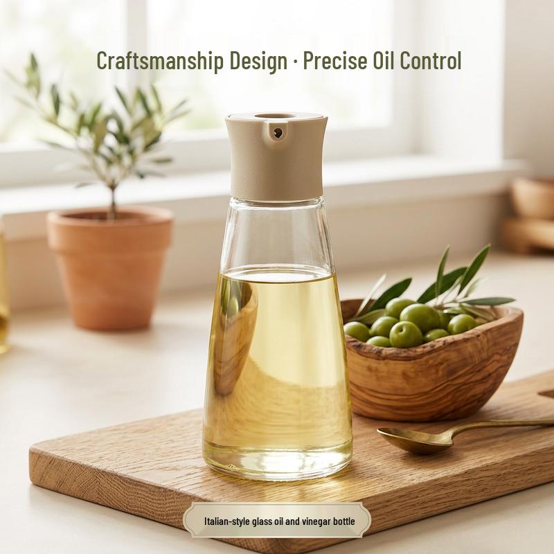 HEC CURTA Food-Grade Glass Seasoning Dispenser
