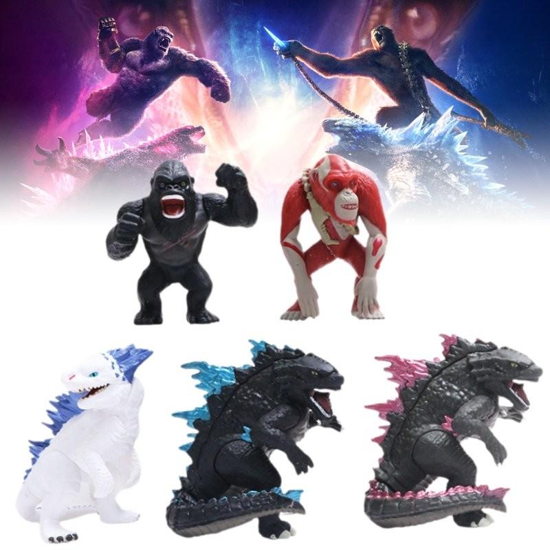 Fünf bezaubernde Scarface-PVC-Sammelfiguren zu King Kong vs. Scarface für Kinder und Erwachsene