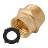 Garden Hose Thread Adapter Fitting, Brass Watering Female Swivels Connectors for Outdoor Gardens Irrigation and Watering Systems