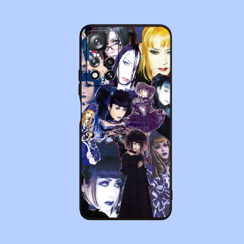 Malice Mizer Rockband Handyhülle Für Samsung Galaxy A13,A21s,A22,A31,A32,A52,A53,A71,A80,A91 Weiche Schwarze Hülle