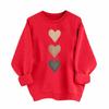 Women's Casual Fashion Valentine's Day Print Long Sleeve O,Neck Sweatshirts Pullover Top