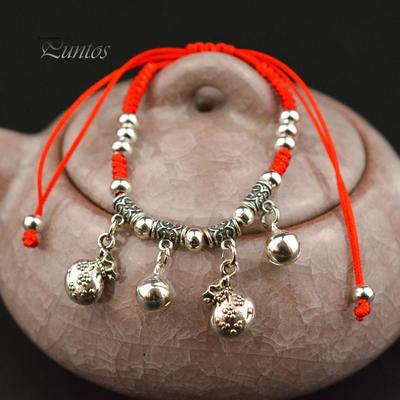 Koren/Paard/Olifant Bel Katoendraad Gevlochten Armband Sieraden Accessoire