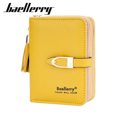 Fashion Women Short Wallets Zipper Card Holder Classic Coin Purse Cute Card Bags