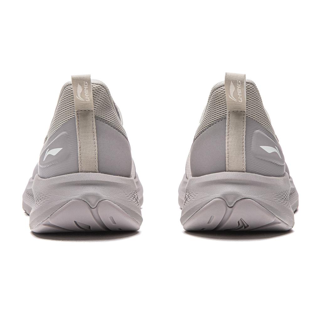 Li Ning Cloud Yi à enfiler Résistant à l'abrasion Respirant Amorti Antidérapant Basse Coupe Chaussures Décontractées Homme Gris AGLW055-4