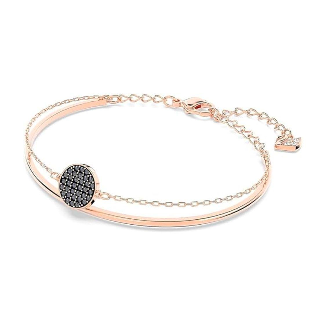 Swarovski Ginger Logo Design Bracelet Women bracelets Rose-Gold 5389046GRAY F,Rose Gold