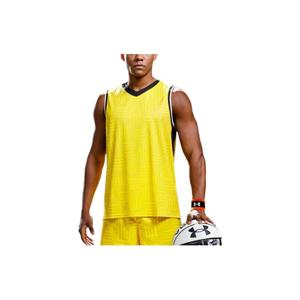 

Under Armour Basketball Jersey Men s Yellow 23500102-790 XXL