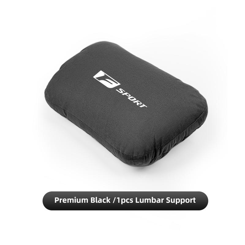 Car Headrest Support Cushion Suede Lumbar Pillow Accessories For Lexus UX LS GS NX IS250 LX570 ES300h IS300h ES350 F Sport GS300