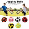 6cm Soft Juggling Balls Football Shape Footbag Sacks Beginner Juggling Ball  Group Playing