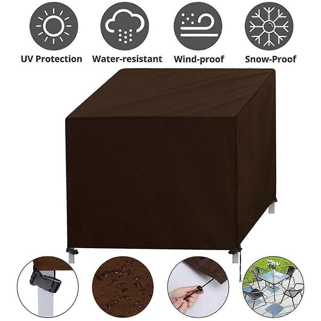 90 * 90 * 90cm   Furniture Cover, Outdoor Furniture Cover In 420t Oxford Fabric, Outdoor Table Cover