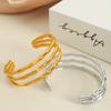 Bracelet Elegant Fashion Gold-Plated Hollow Bamboo Bracelet Retro Fashion Personality