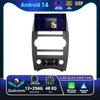 Android 14 Carplay Car Radio For Jeep Commander XK 2007 Multimedia Video Player Navigation GPS Stereo 2Din DVD Head Unit WIFI+4G