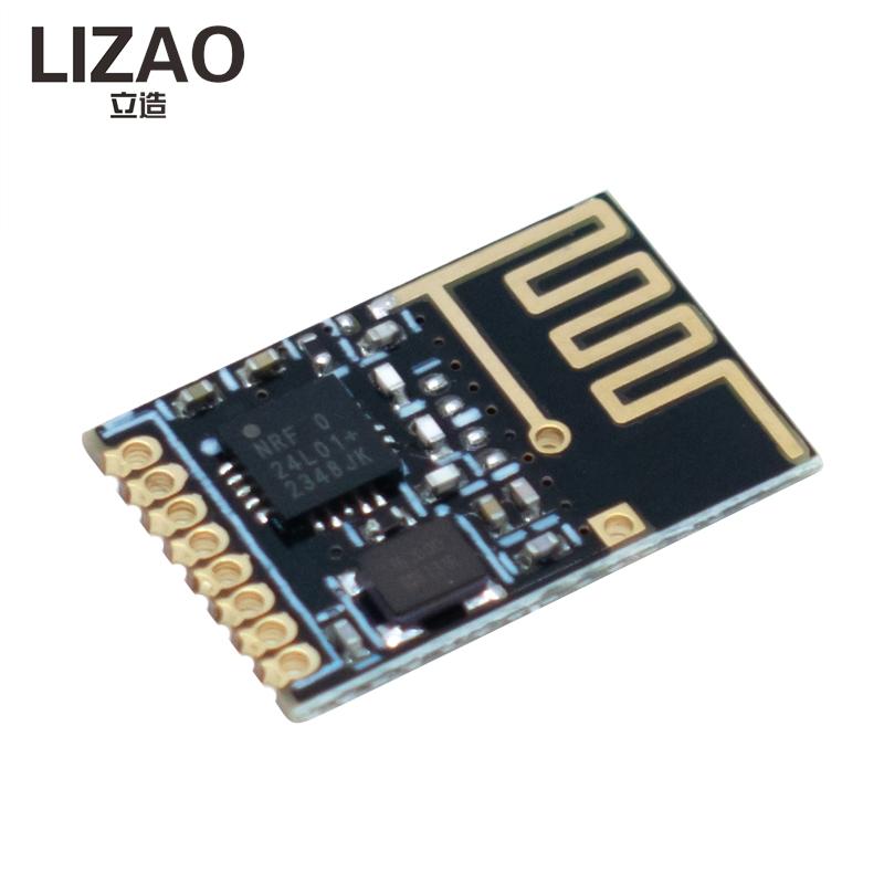 LIZAO 5/10 Stück NRF24L01+ 2,4G Drahtloses Sendeempfänger-Modul-Kit Mini Power Enhanced SMD-Version für Arduino Roboter Drahtlose Projekte