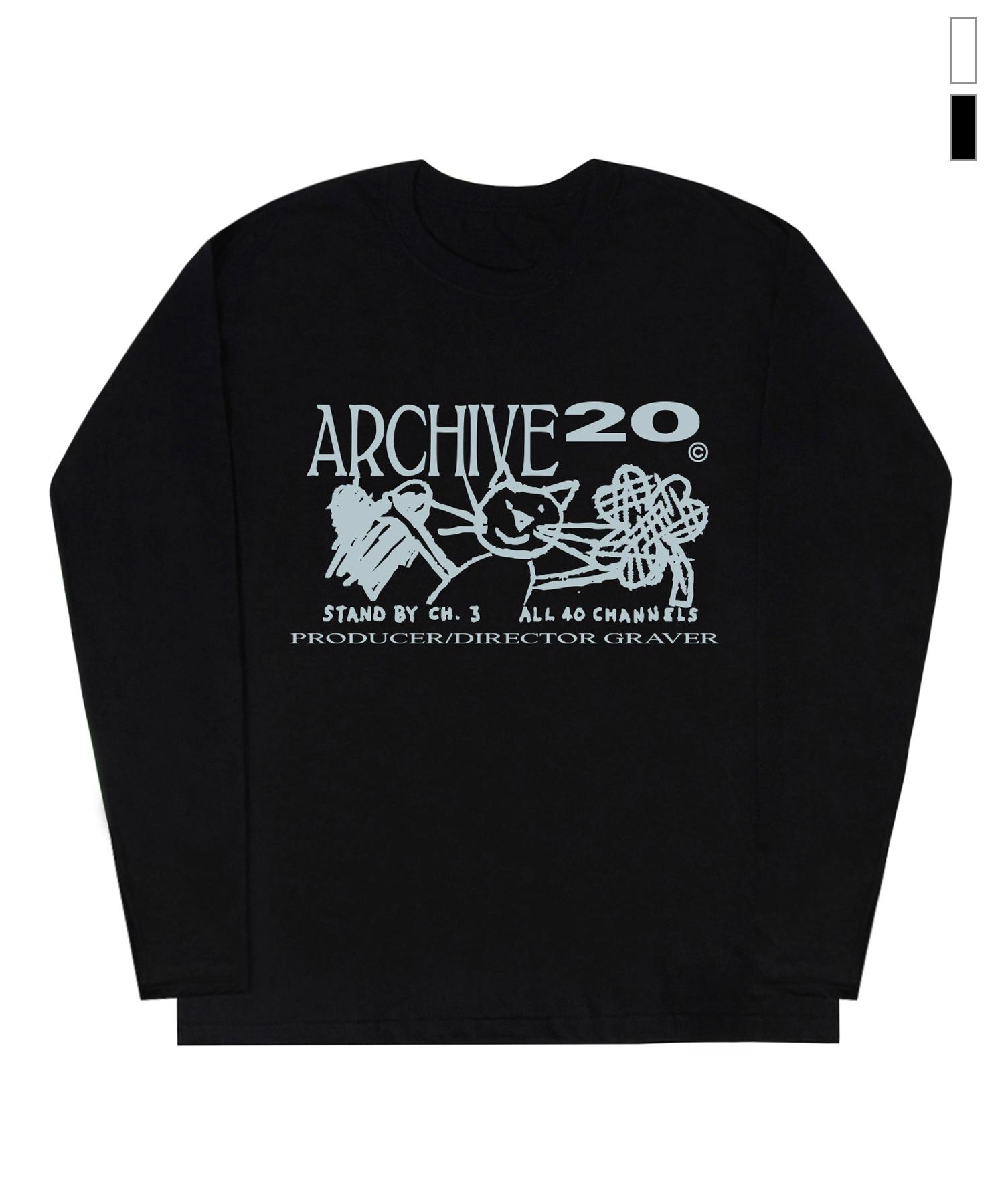 Graver [Унисекс] Лонгслив Archive20_2 Цвета Black/L