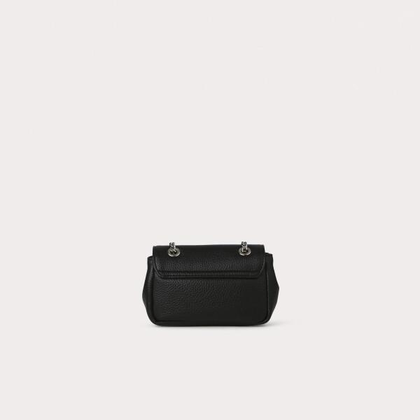 Embossed Bio Green Small Chain Bag Black Imported Directly From Vivienne Westwood