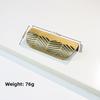 Curved Grip Drawer Pull Handle Zinc Alloy Cupboard Door Handle  Furniture Hardware