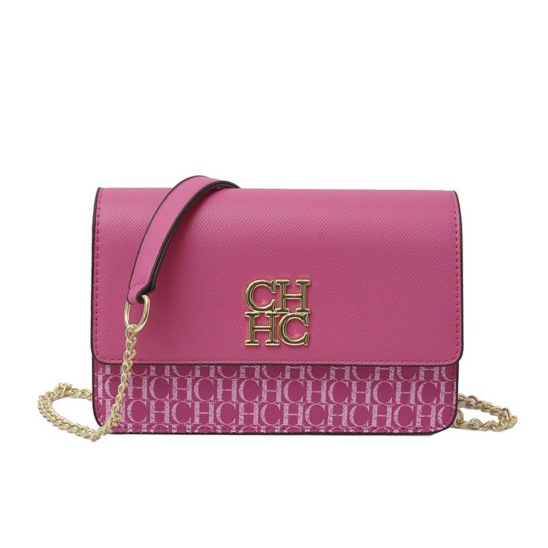 Autunno-Inverno Donna Trendy Catena Borsa per Cellulare alla Moda Versatile Spalla Messenger con Design Semplice Quadrato Piccolo