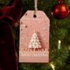 48PCS Hangable Holiday Gift Tag Cards Multicolor Gift Packaging Supplies  For Holiday Decor