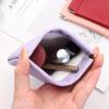 Fashion PU Leather Coin Pocket Purse Wallet Clutch Purse Key Pouch Earphone Bag Storage Bag Credit Card Holder Travel Accessory