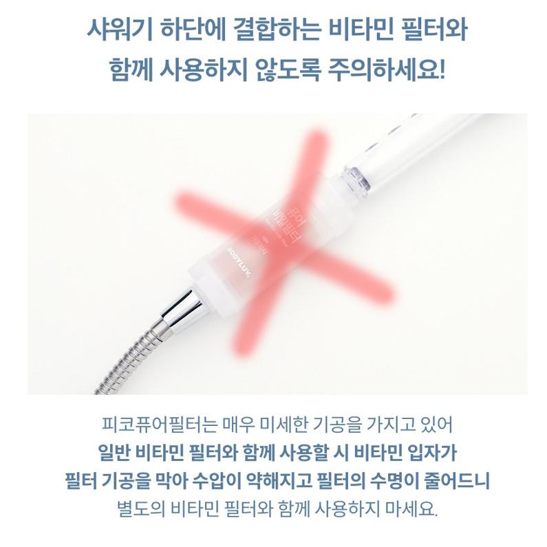 Bodyluv Puresome Paramax Shower Head, Korean