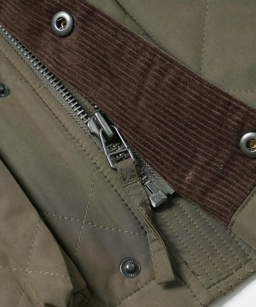 Frizmworks Quilted Heritage Hunting Jacket _ Olive
