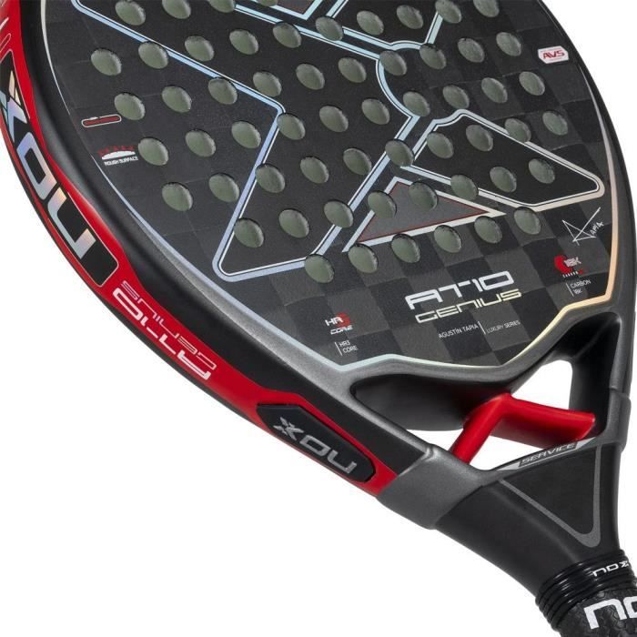 Raquette De Padel - NOX - AT10 Luxury Genius 18K - Noir/Rouge - Adulte - Carbone 18K