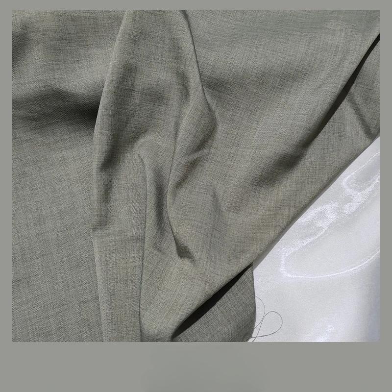 

Широка 150 см Стрейчева костюмна тканина проти зморшок для пальт, одягу, суконь, форми, DIY шиття, мікро-стрейч, м яка, чорна, сіра 100x150cm