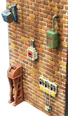 VG Dio Models Maßstab Universal Elektrisches Zubehör Set Miniatur Zubehör VG64052 1/35 (5 Stücke)