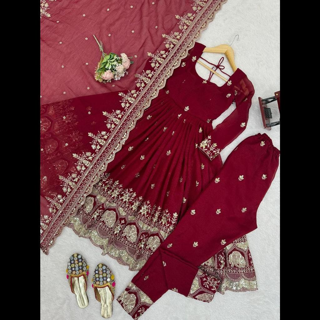 New Original Launching 3pcs Kurti Set