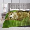 Meowl Gatto Gufo Divertente Internet Trendy Meme Coperta Super Calda Morbida Peluche Coperta Plaid Per Divano Letto Flanella Copriletto Coperta da Letto