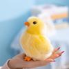 13cm Realistic Yellow Baby Chick Plush Toy Soft Lifelike Stuffed Animal Chicken Plushies Cuddly Doll Birthday Gift Room Decor