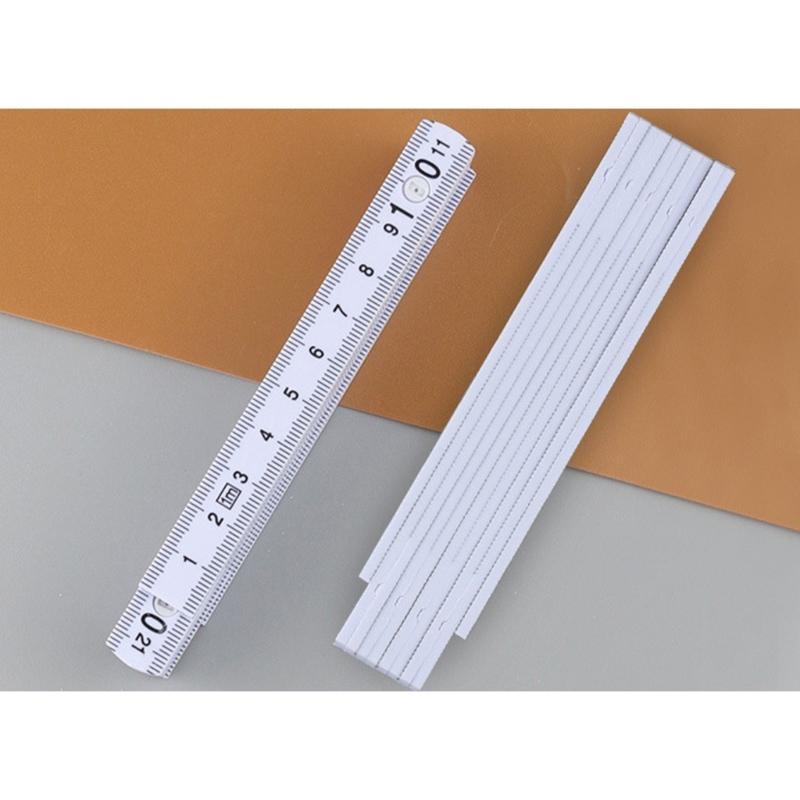 2Pcs 1 Meter Foldable Ruler,Engineering Measurement Device Tool for Precise Measurements in Building Renovations