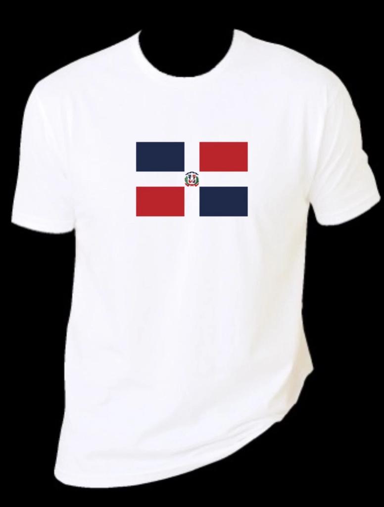 Republica Dominicana #3 Unisex T-Shirt 100% Cotton Premium Tee S,M,L,XL,XXL