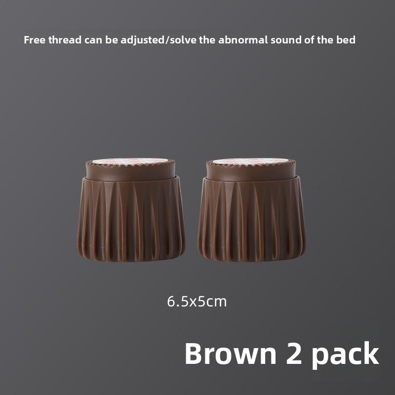 Adjustable Bed Stabilizer Anti-Slip Furniture Support for Wobble-Free Beds, 2 Pack