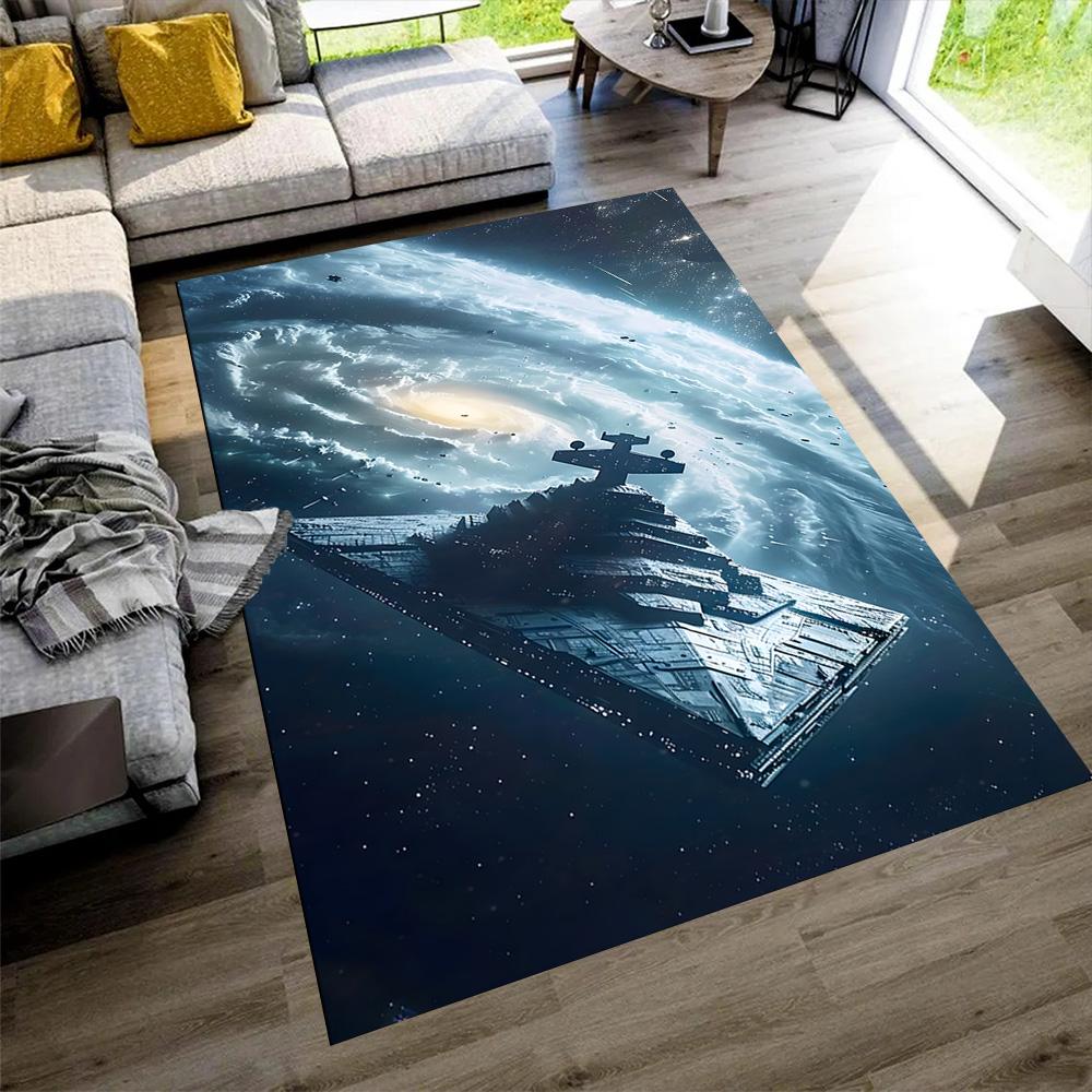 Star Wars Area Rug Design for Kitchen Game Room Balcony Study room Anti-slip Rug Office home decor Gift for Festivals