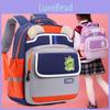 Charming Cartoon Dinosaur Rabbit Oxford Kids Backpack For Boys And Girls Grades 1-2