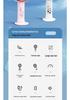 2026 Desktop & Handheld Cartoon Fan with Multi-Speed and Phone Holder – Large Brushless Strong Wind Model