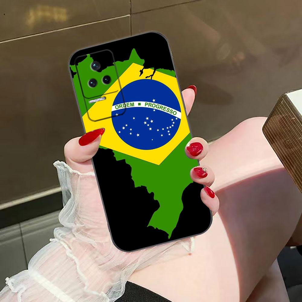 National Flag Of Brazil Soccer Phone Case For OPPO RENO 15 15F 14 14F 13 13F 12 11 11F 10 8T 8 7 6 5 4 4F LITE Plus Case Cover
