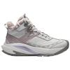 ANTA Women Winter Fur Lined High Top Hiking Boots White Purple Pink 423333-1