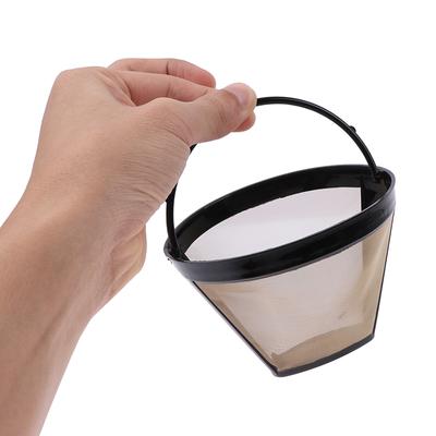 Multifunctional Washable Handle Coffee Filter Reusable Coffee Filter Cone Type