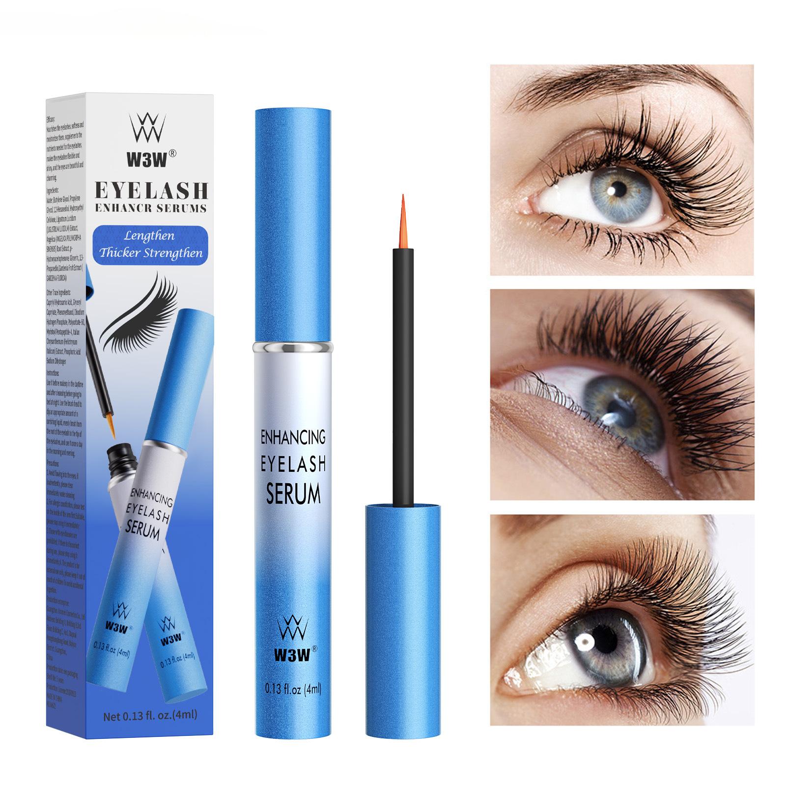 Eyelash Serum Slender Natural Curl Black Dense Mascara 4ml