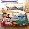 3pcs Stitch Bedding Set Duvet Cover Closure Includes 1 Duvet Cover & 2 Pillowcases, Soft and Comfortable for All Seasons.