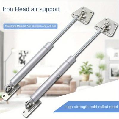 4Pcs Gas Spring Cabinet Hinge Copper Core Door Lift Support Hydraulic Kitchen Cupboard Door Hinges Furniture Hardware Fittings