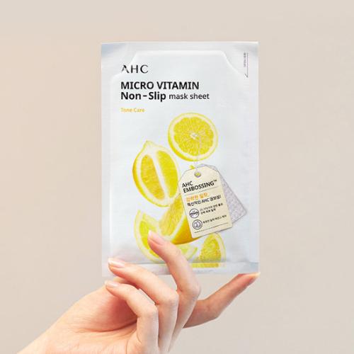AHC Micro Adhesive Mask (4 Types: Pure Water, Vitamin, Red Collagen, Rosemary)