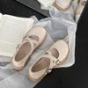 Fashion 2024 New Women's Flats Cross Strap Mary Jane Shoes for Women Soft Sole Casual Shoes Fashion Shallow Single Shoe Zapatos De Mujer