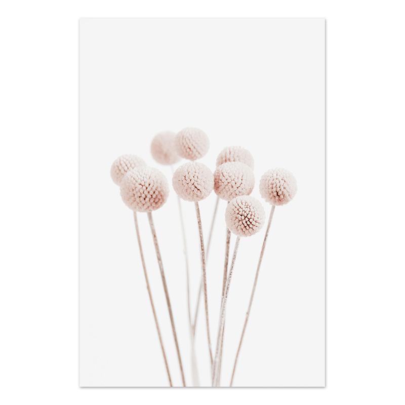 Flores Botánicas Planta Arte Abstracto Pintura en Lienzo Sala de Estar Dormitorio Café Cibercafé Decoración de Pared Impresión Diversión