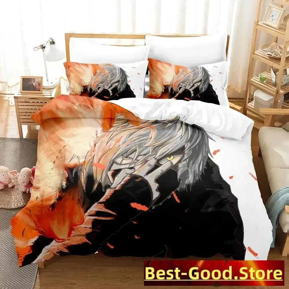 Cool Hell's Paradise Bedding Set Duvet Cover Sheet Printed Bed Set Pillowcase Bed Full Queen King Size Comforter Bedroom